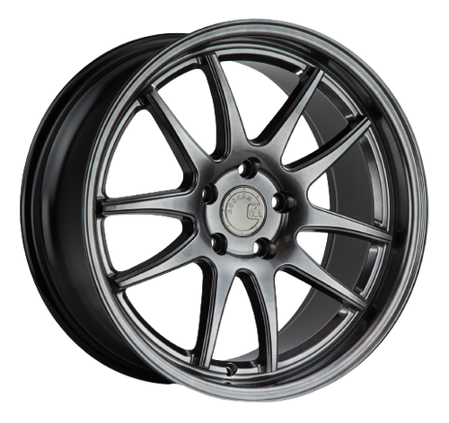 Aodhan DS02 5x114.3 18x8.5+35 Hyper Black wheel for 2017 Genesis G80