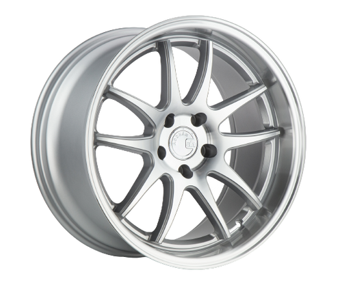 Aodhan DS02 5x114.3 19x9.5+22 Silver W/Machined Face