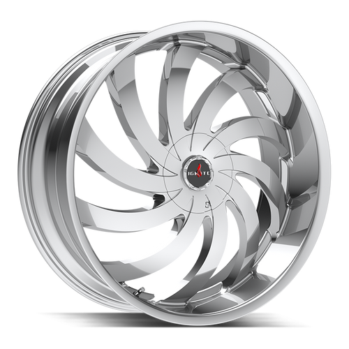 Ignite Flame 5x115/5x120 22x9.5 +15 Chrome