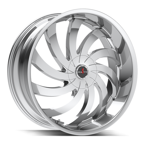 Ignite Flame 6x135/6x139.7 22x9.5 +24 Chrome