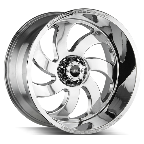 Off Road Monster M07 8x165.1 24x12-44 Chrome