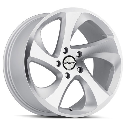 Shift Strut 5x112 18x8.5 +35 Silver Machined