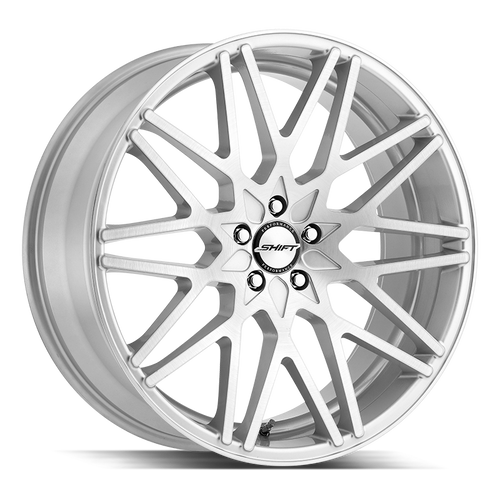 Shift Formula Blank 22x9 +15 Brushed Face Silver