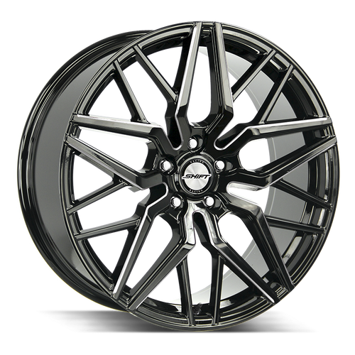 Shift Spring 5x114.3 22x9 +35 Gloss Black Milled