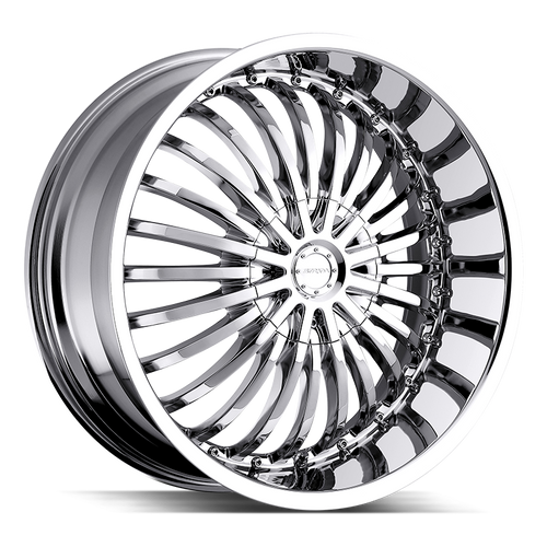 Strada Spina 5x108/5x114.3 20x8 +40 Chrome