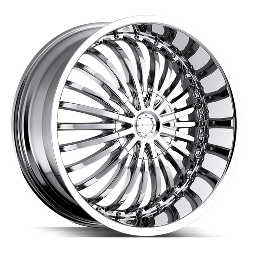 Strada Spina 5x108/5x114.3 22x8.5 +40 Chrome