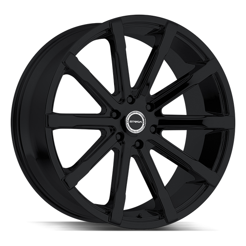 Strada Osso 5x139.7 24x10 +25 Gloss Black