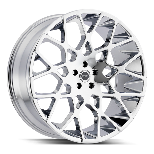 Strada Buca 5x127 22x9.5 +25 Chrome