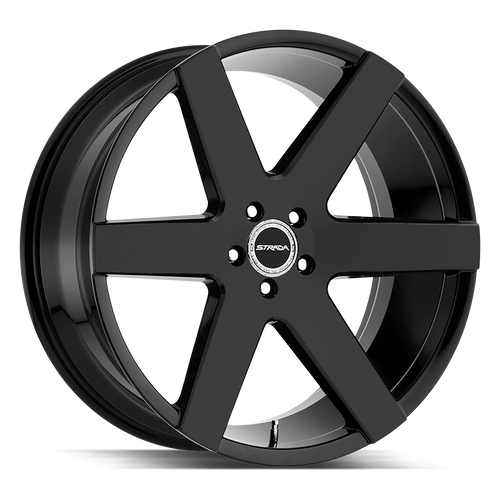 Strada Coda 5x114.3 20x8.5 +35 Gloss Black