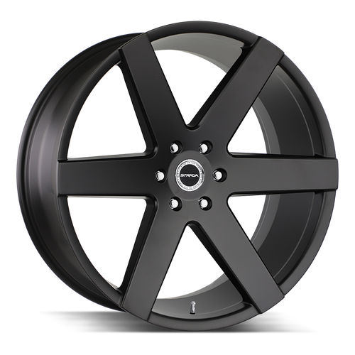 Strada Coda 6x139.7 26x10 +24 Stealth Black