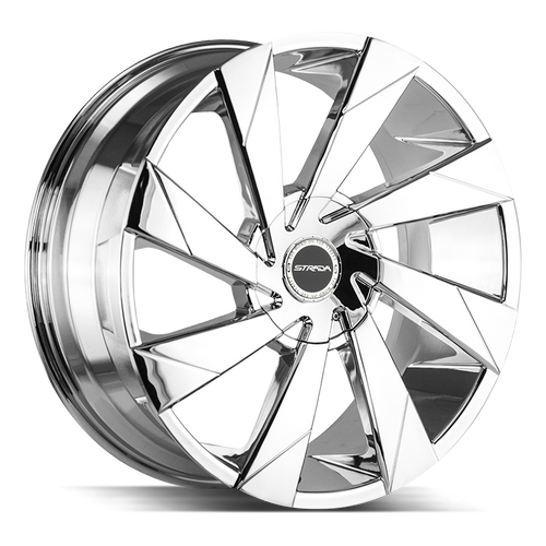 Strada Moto 5x100/5x114.3 20x8.5 +35 Chrome