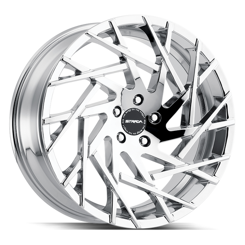 Strada Nido 5x115 24x9.5 +15 Chrome - Threepieceus