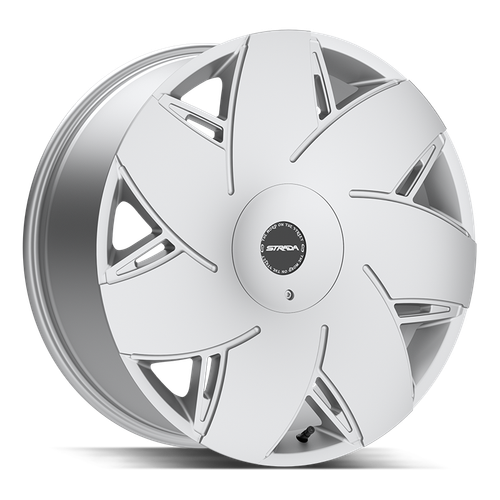 STRADA Turbina 5x108/5x112 22x9 +35 Brushed Face Silver