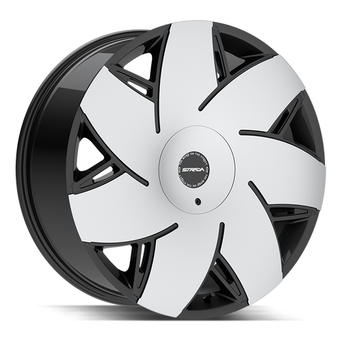 STRADA Turbina 5x127/5x139.7 24x9.5 +15 Gloss Black Machined