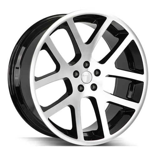 Strada OE Replica Srt10 5x139.7 24x10 +25 Gloss Black Machined