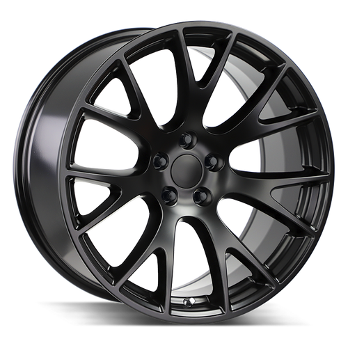 Strada OE Replica Hellcat 5x115 22x9 +18 Stealth Black