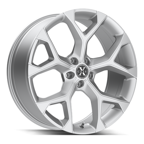 Xcess 5 Flake 5x120 22x9 +35 Silver Machined