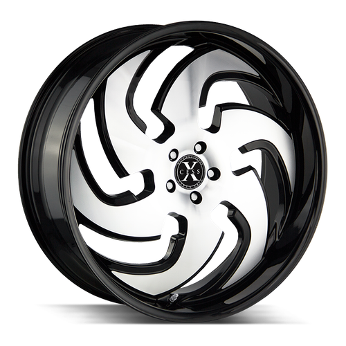 Xcess X03 6x139.7 22x9 +24 Gloss Black Machined