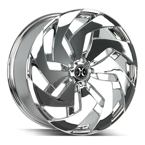Xcess X04 5x115 24x10 +15 Chrome