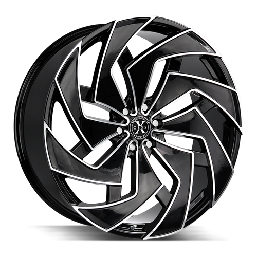 Xcess X04 6x139.7 26x10 +26 Gloss Black Milled