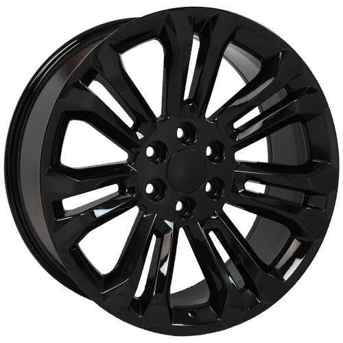 OE Wheels CV43B 6x139.7 22x9+24 Black
