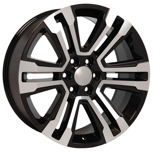 OE Wheels CV44 6x139.7 22x9+24 Machined