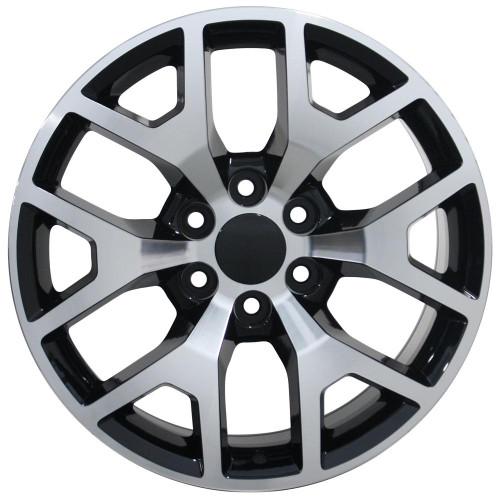 OE Wheels CV92 6x139.7 22x9+31 Machined