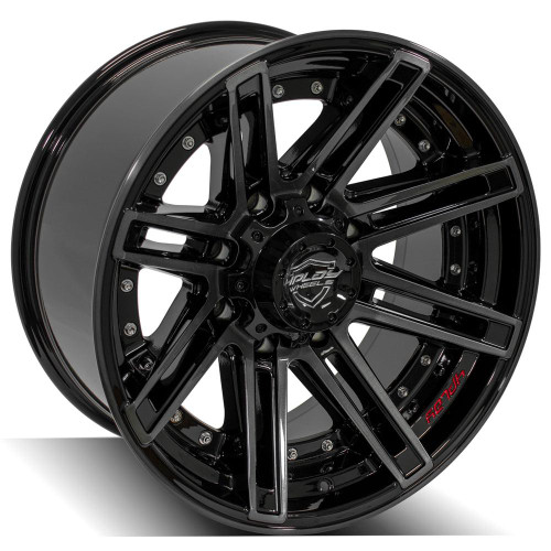 4PLAY 4P08 8x180 20x10-24 Brushed