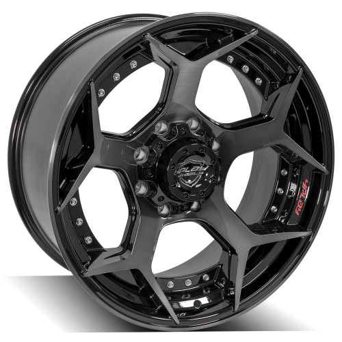 4PLAY 4P50 8x180 22x10-24 Brushed