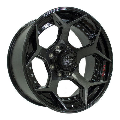 4PLAY 4P50 8x165.1 22x10-24 Brushed