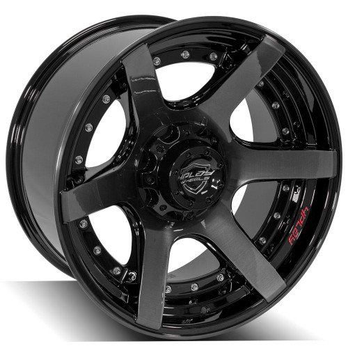 4PLAY 4P60 5x127/5x139.7 20x10-24 Brushed