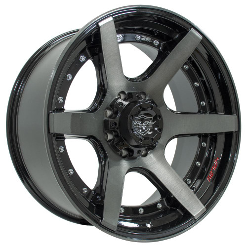 4PLAY 4P60 8x165.1 22x10-24 Brushed