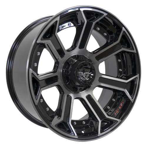 4PLAY 4P70 5x127/5x139.7 22x10-24 Brushed