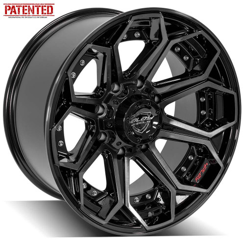 4PLAY 4P80R 8x165.1 20x10-24 Brushed