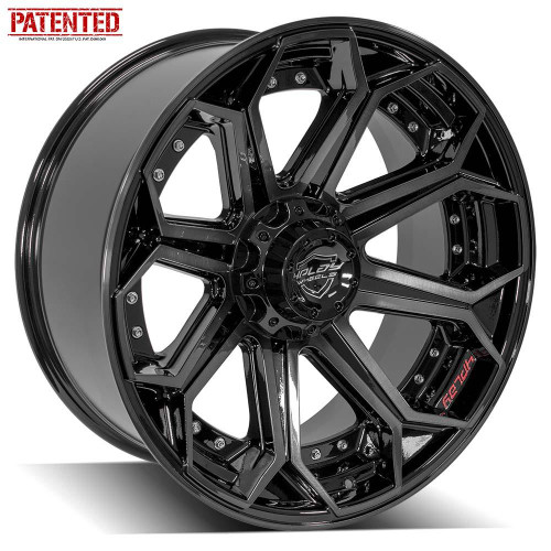 4PLAY 4P80R 5x127/5x139.7 22x10-24 Brushed
