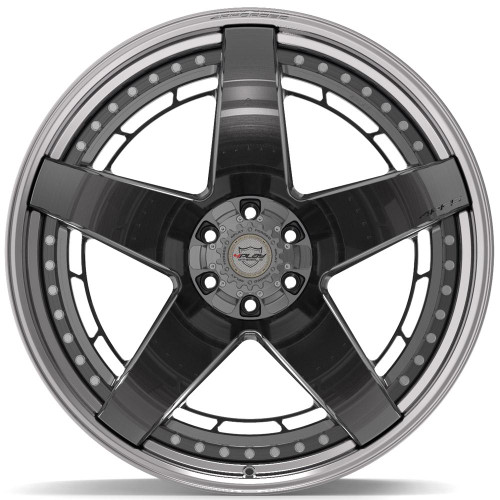 4PLAY 4PF5 6x135/6x139.7 24x14-76 Brushed