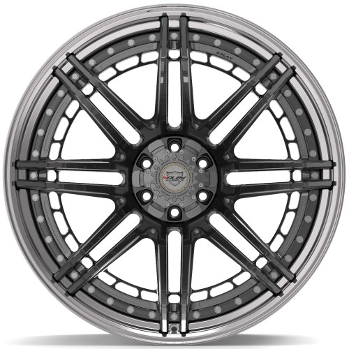 4PLAY 4PF8 6x135/6x139.7 24x14-76 Brushed