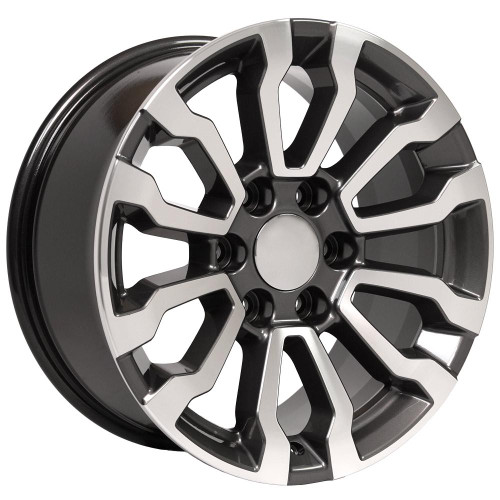 OE Wheels CV35 6x139.7 18x8.5+24 Gunmetal