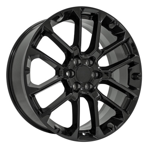 OE Wheels CV67 6x139.7 24x10+28 Black