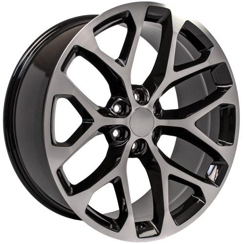 OE Wheels CV98B 6x139.7 24x10+24 Machined