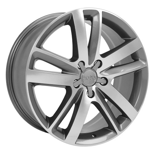 OE Wheels AU20 5-130 20x9+60 Machined