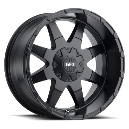 G-FX TR-12 6x135/6x139.7 17x9+0 Matte Black