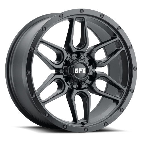 G-FX TR-18 5x127 18x9+0 Matte Black