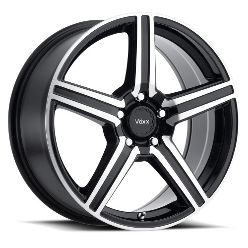 V�xx Como 5x100/5x114.3 15x6.5+40 Gloss Black Mach Face
