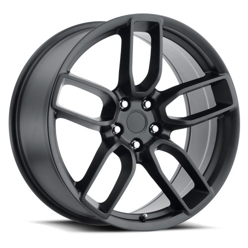 Voxx Replica Hellcat Widebody Red Eye 5x115 20x9+20 Matte Black