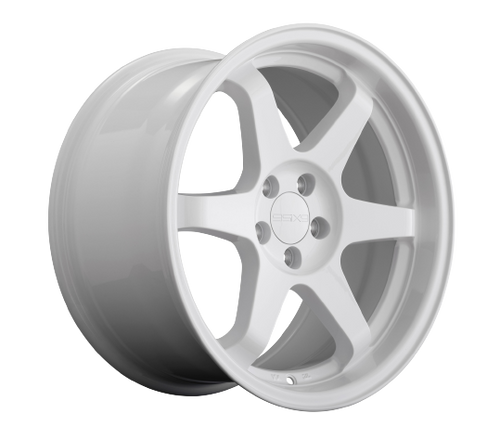 9six9 SIX-1 5x100 17X9 +35 Competition White
