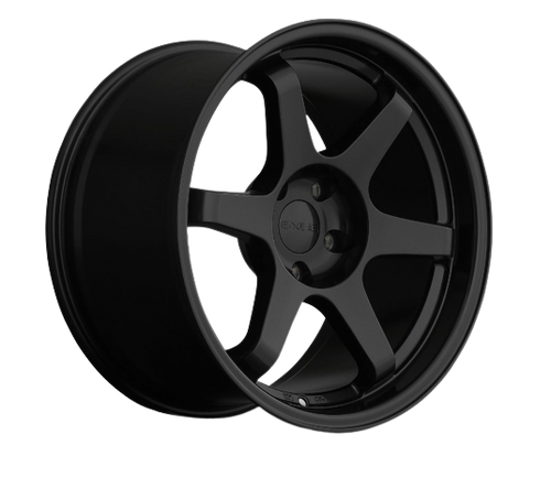 9six9 SIX-1 5x114.3 18X10 +35 Matte Black