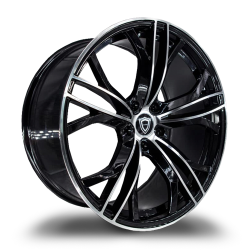 CAPRI LUXURY C5189 5x110 20x8.5+35 POLISH/BLACK