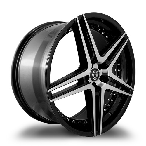 CAPRI LUXURY C5260 5x114.3 22x10.5+40 POLISH/BLACK