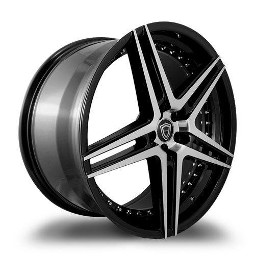 CAPRI LUXURY C5260 5x115 22x9+15 POLISH/BLACK